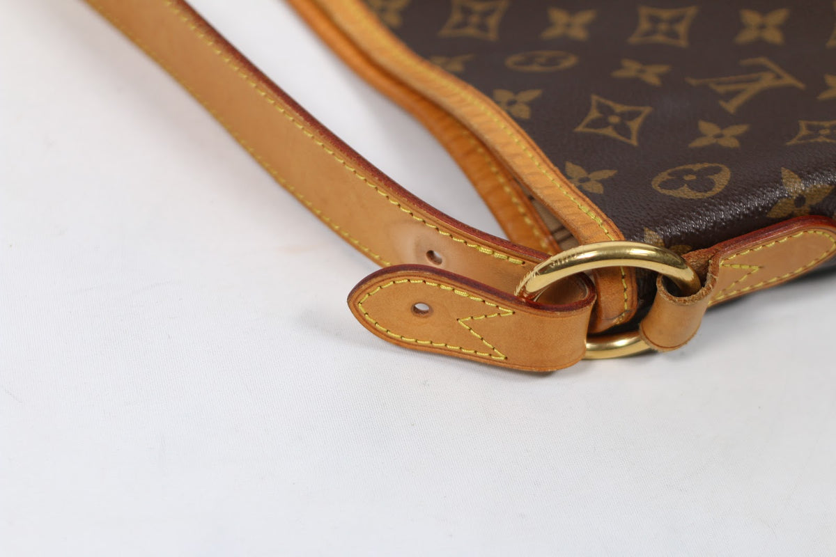 Louis Vuitton Brown PVC Monogram Canvas Delightful PM Shoulder Bag M40532 (V1220416)