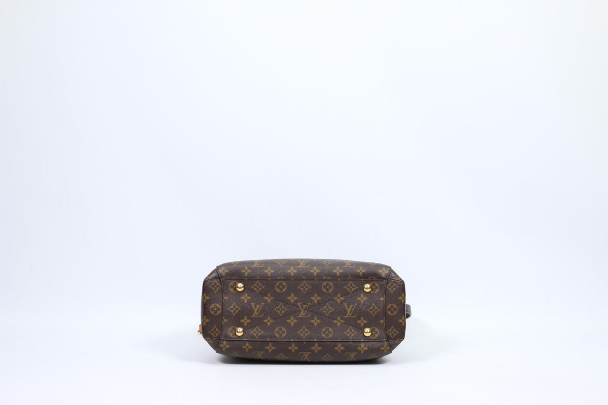 Louis Vuitton Brown PVC Monogram Canvas Montaigne MM Shoulder Bag M41056 (V1275916)
