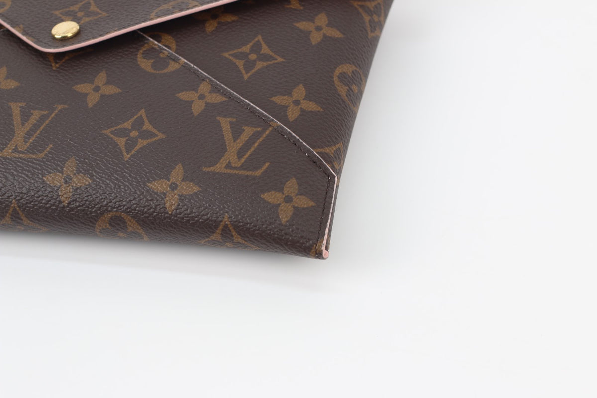 Louis Vuitton PVC Monogram Canvas Pochette Kirigami ONE Clutch M62034