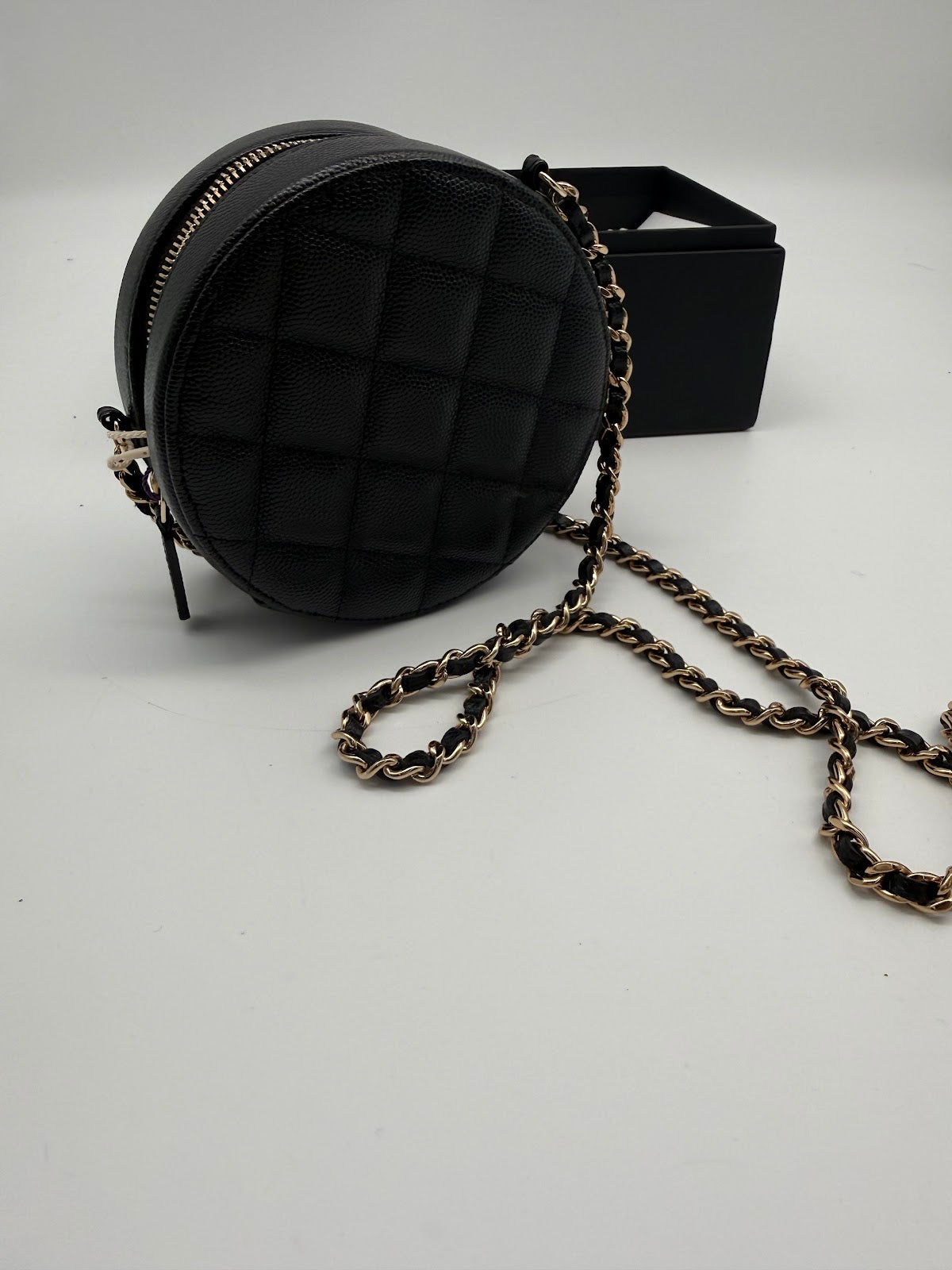 Chanel Round Bag Black, EB (LX1541)