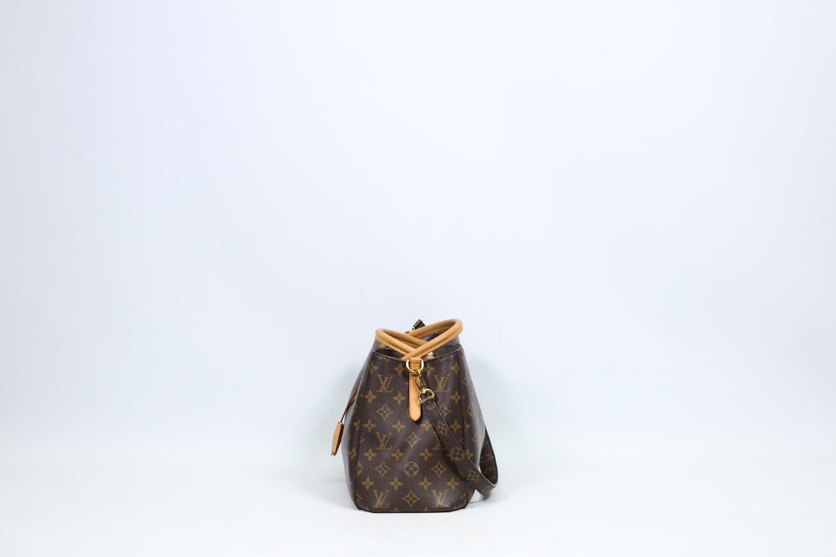 Louis Vuitton Brown PVC Monogram Canvas Montaigne MM Shoulder Bag M41056 (V1275911)