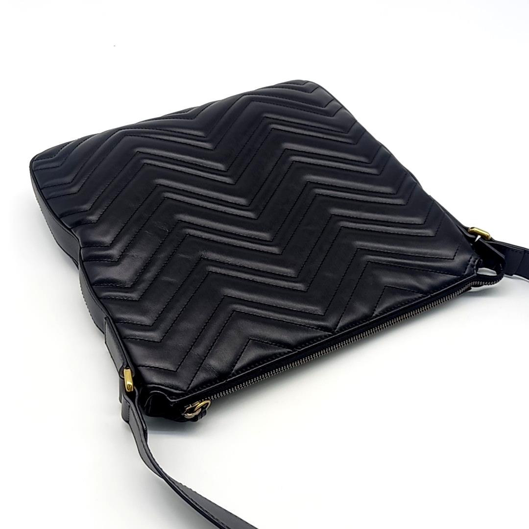 Gucci GG Marmont Matelasse Messenger Bag (523369) (2698404)