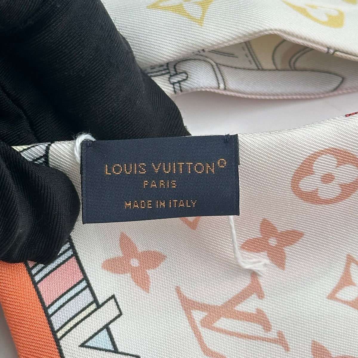 Louis Vuitton silk scarf