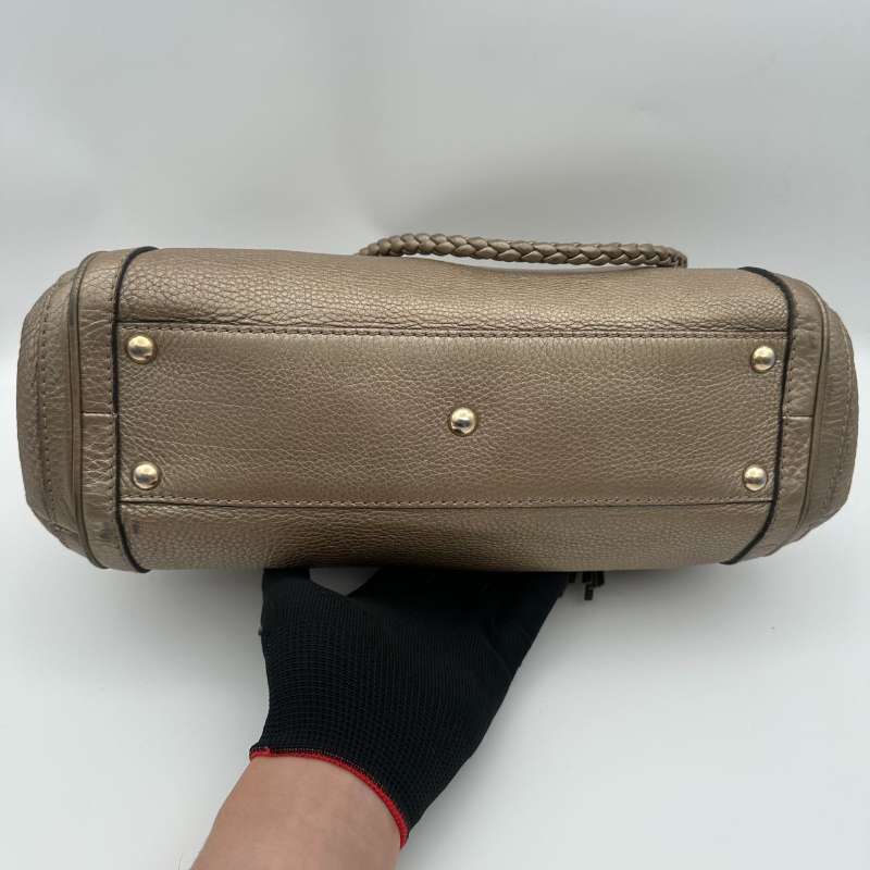 Gucci Bamboo Tassel Top Handle Bag