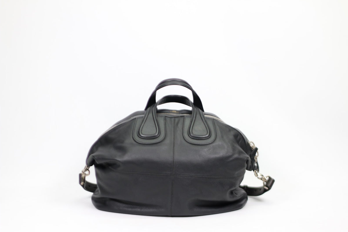 Givenchy Black Leather Nightingale Large Shoulder Bag 11H5002007 (V7910902)