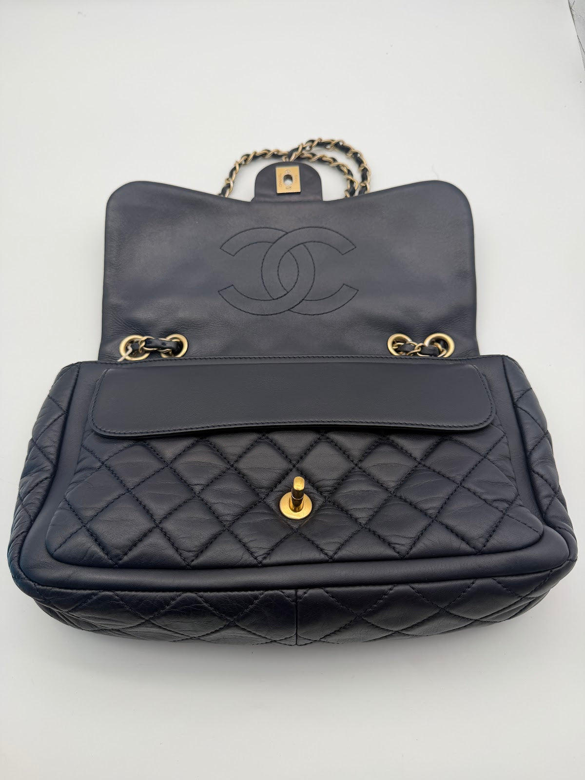 Chanel Classic Flap Lambskin - open