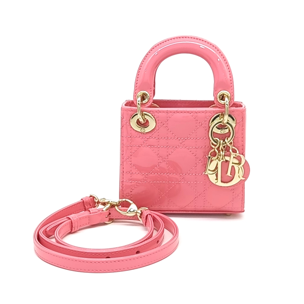 Christian Dior Cannage Micro Lady Dior (10423687)