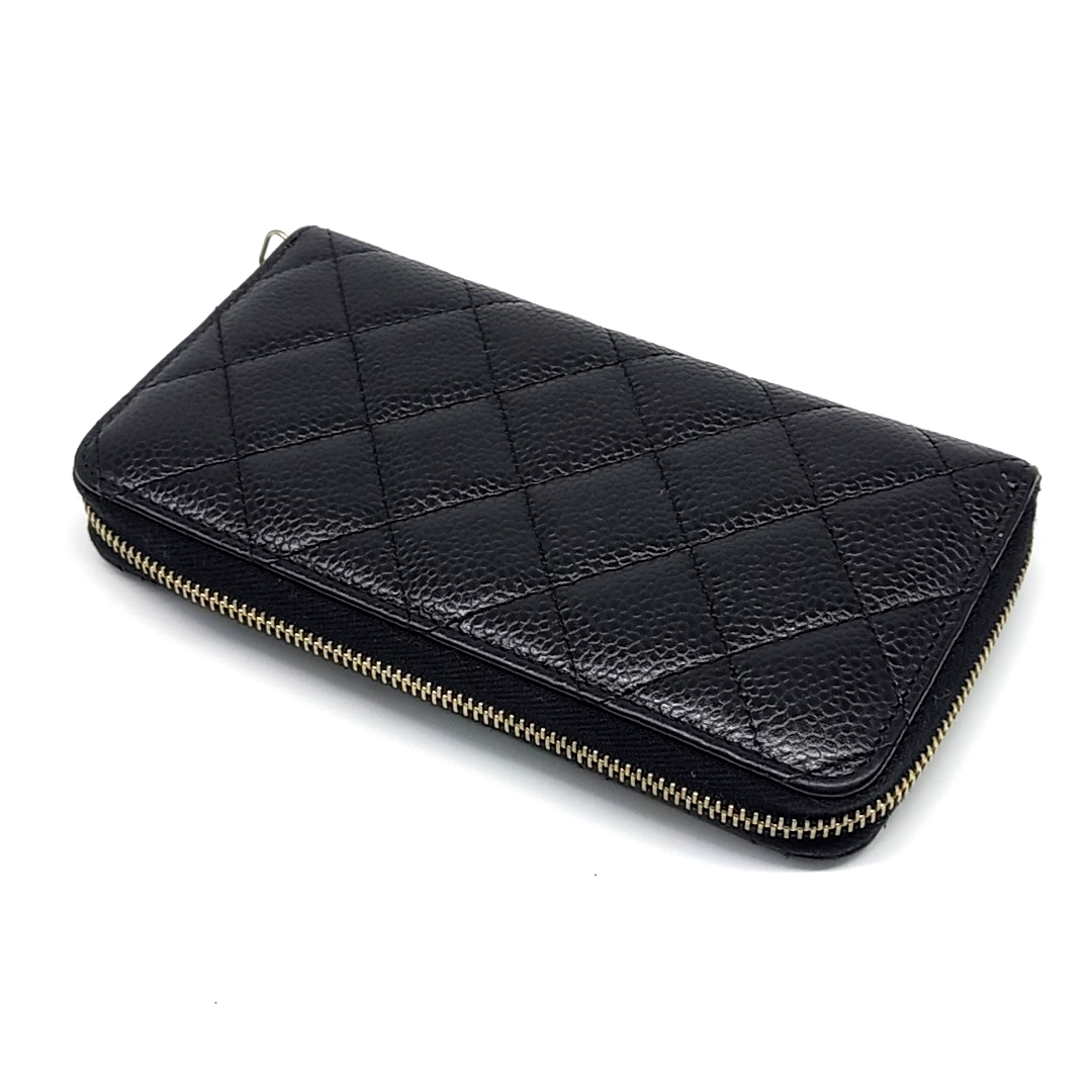 Chanel Caviar Mid-Size Wallet (10522220)