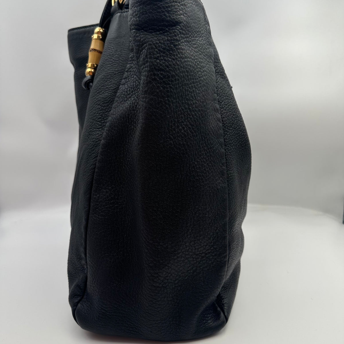 Gucci Bamboo Tote Bag Black (LY1496)