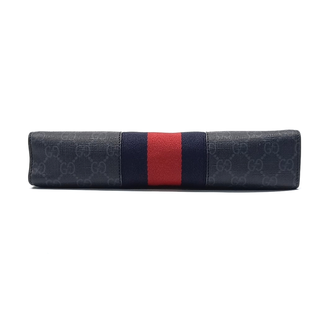 Gucci GG Supreme Web Pouch (475316) (10485156)