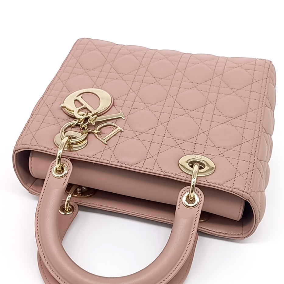 Christian Dior Cannage Lady Dior Medium M0565ONGE (10480841)
