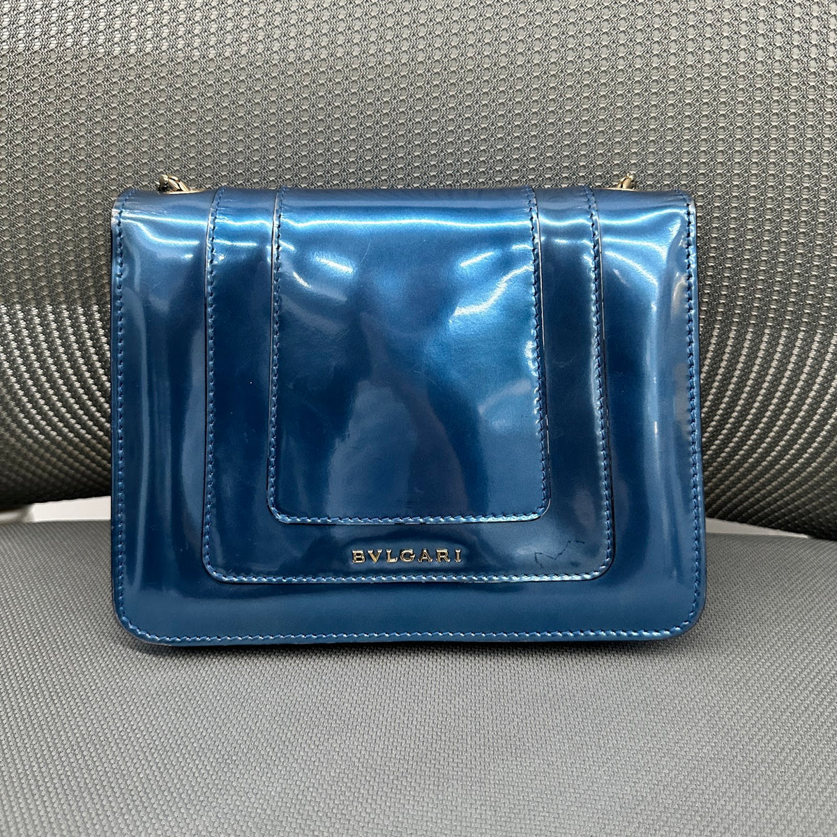 Bvlgari Serpenti Shoulder Bag Bright Blue (TL0062)