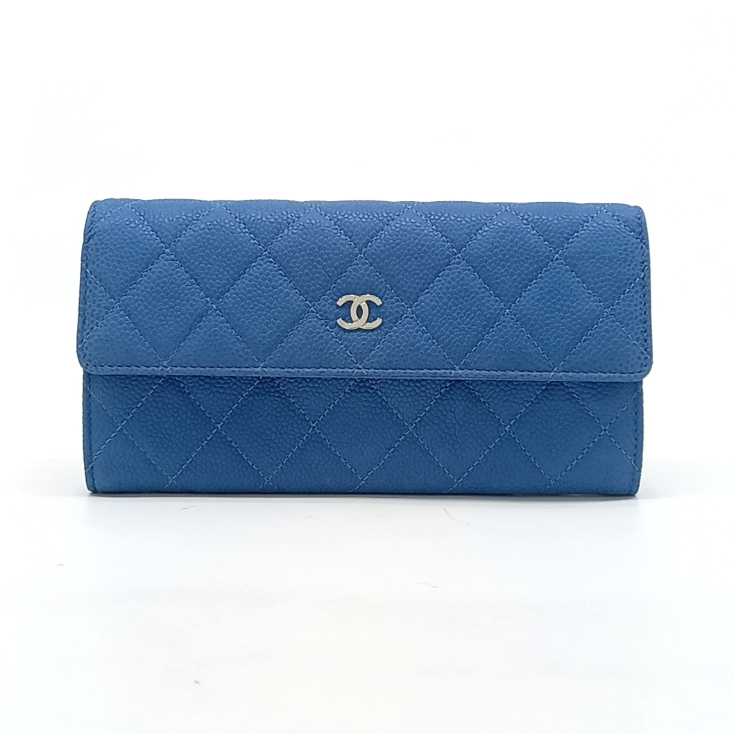 Chanel Soft Caviar Long Wallet (10177726)