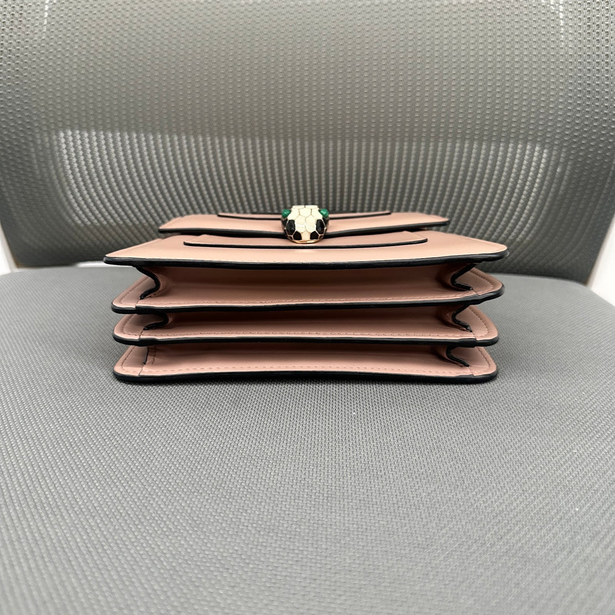 Bvlgari Serpenti Accordion Bag Pink (LY1443)