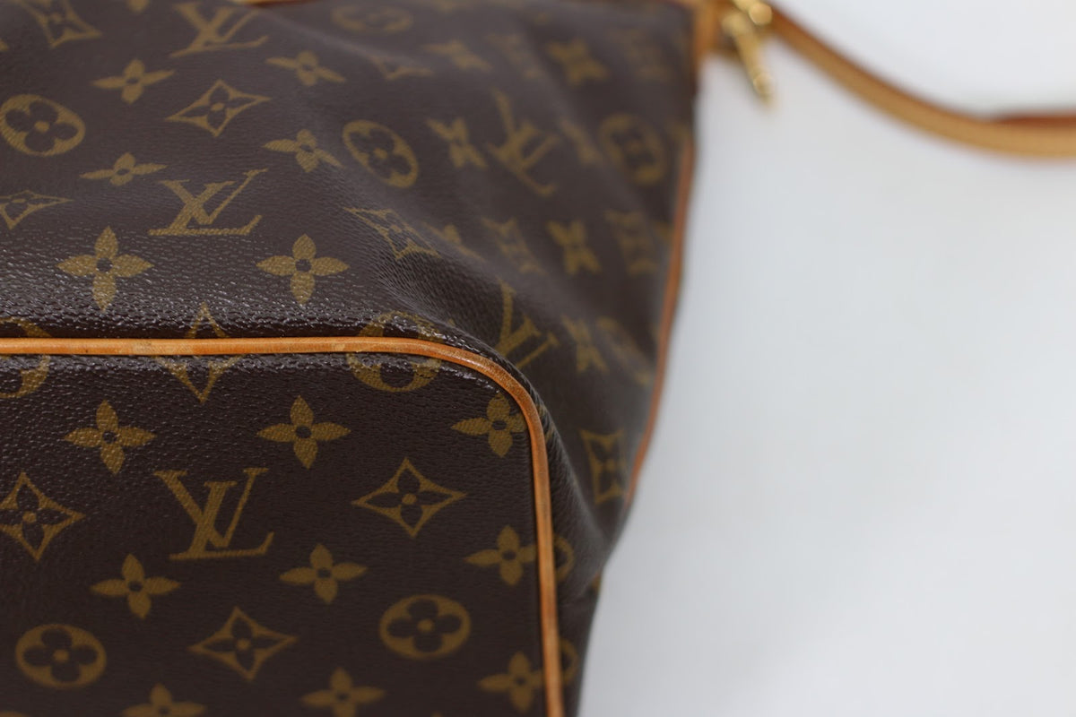 Louis Vuitton Brown PVC Monogram Canvas Palermo PM Shoulder Bag M40145 (V1210910)