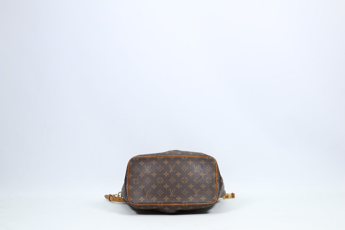 Louis Vuitton Brown PVC Monogram Canvas Palermo PM Shoulder Bag M40145 (V124913)