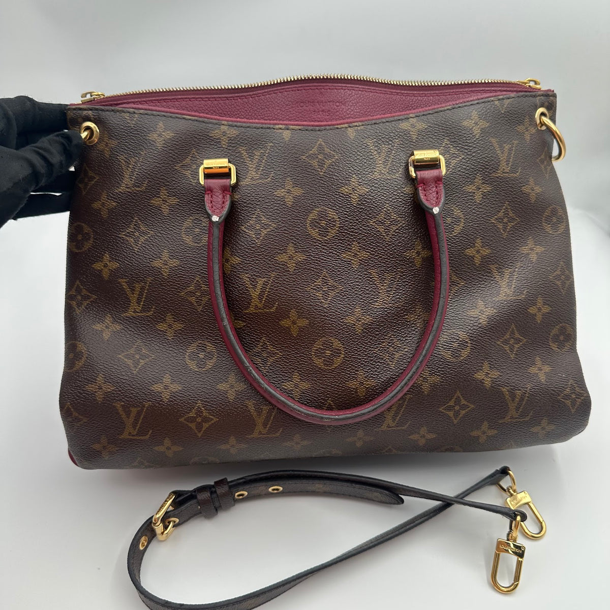 Louis Vuitton Monogram Legendary Bag Burgundy (LX1606)