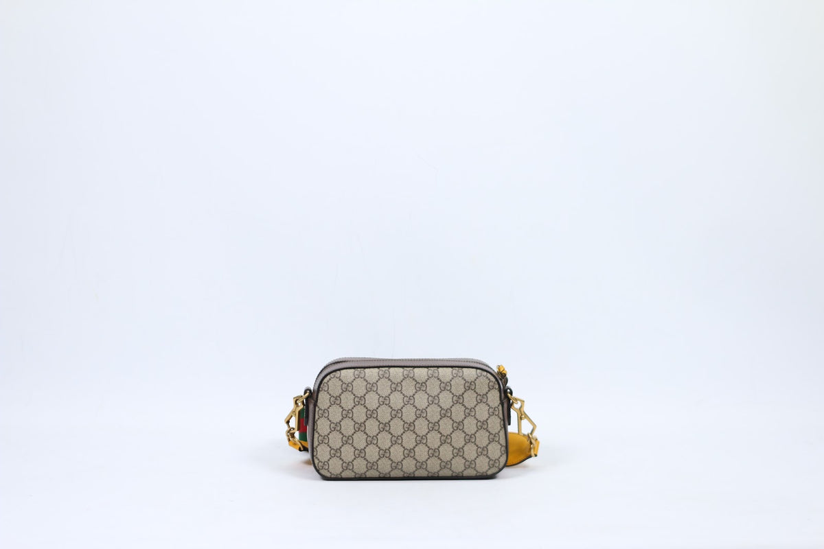 Gucci Brown PVC GG Supreme Canvas Neo Vintage Messenger ONE Crossbody Bag 476466 (V7230909)
