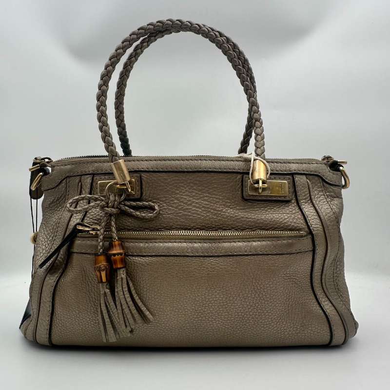 Gucci Bamboo Tassel Top Handle Bag
