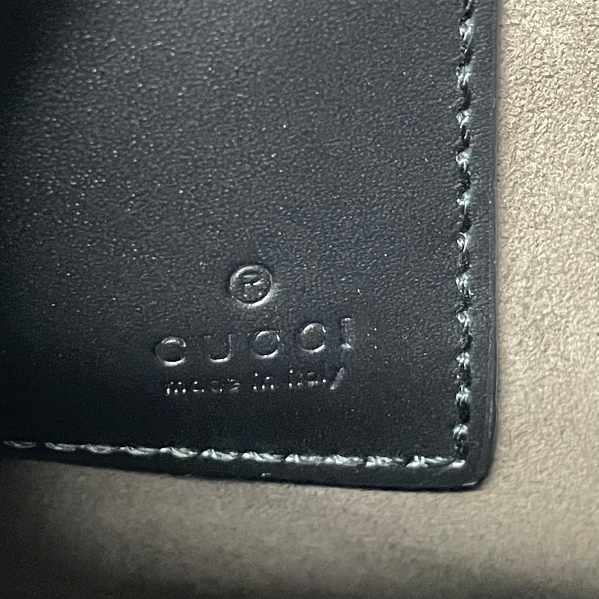 Gucci Black PVC GG Trim Eden Supreme ONE Clutch 495017