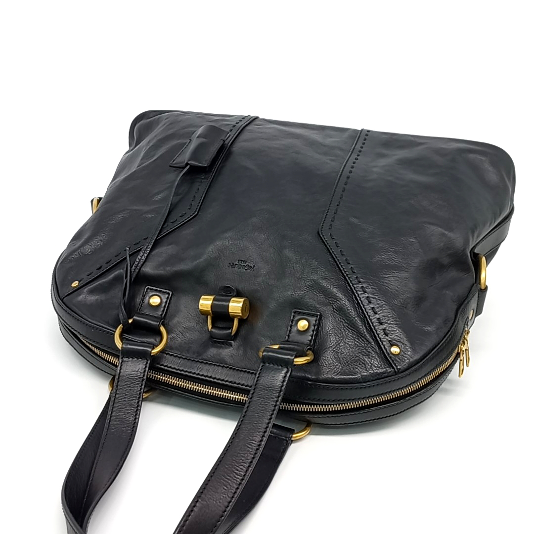 Saint Laurent Patent Muse Bag Oversized (153959) (10584019)