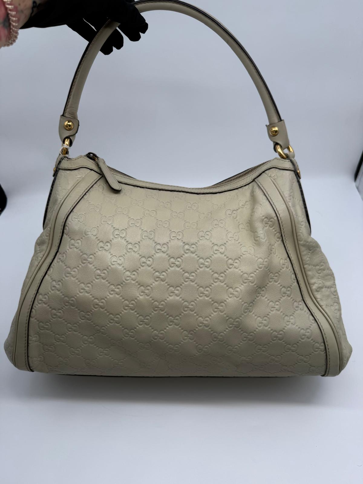 Gucci All-Leather Top Handle Bag (BL1140)