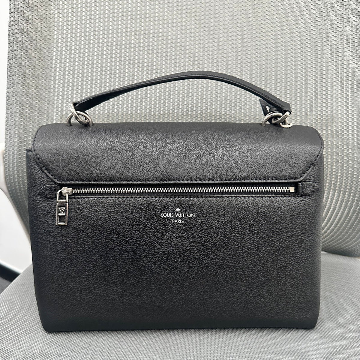 Louis Vuitton Lockme Black with Silver Hardware (BL1254)