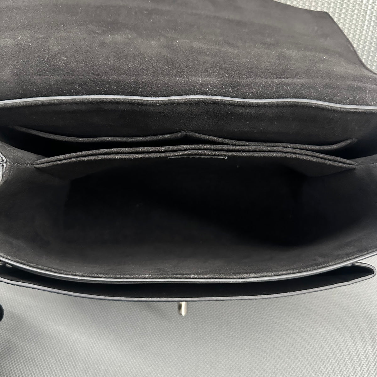 Louis Vuitton Lockme Black with Silver Hardware (BL1254)