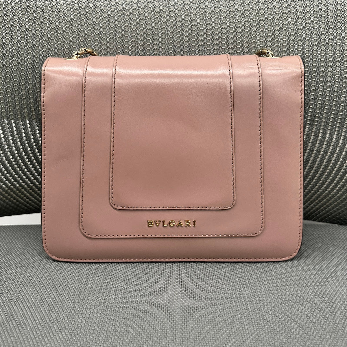Bvlgari Serpenti Chain Crossbody Bag Dusty Pink (BL1426)