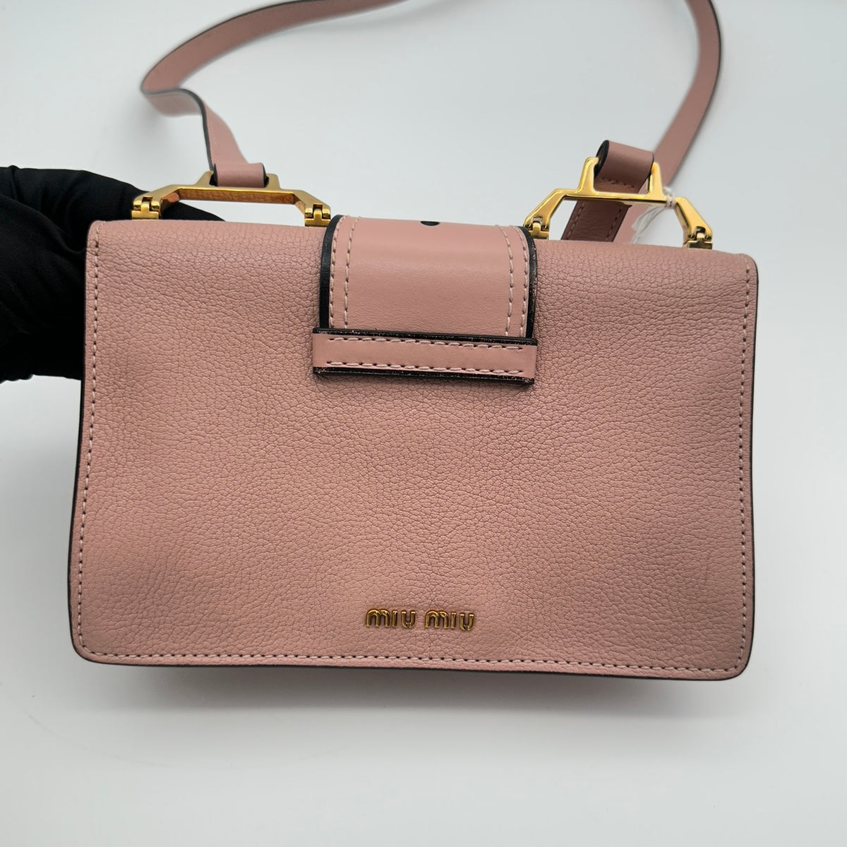 Miu Miu Madras mini shoulder bag - back