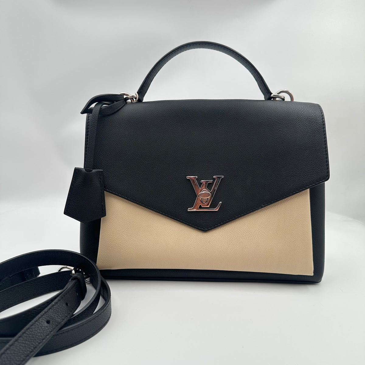 Louis Vuitton Lockme Color-Block Black/Beige (LX1641)