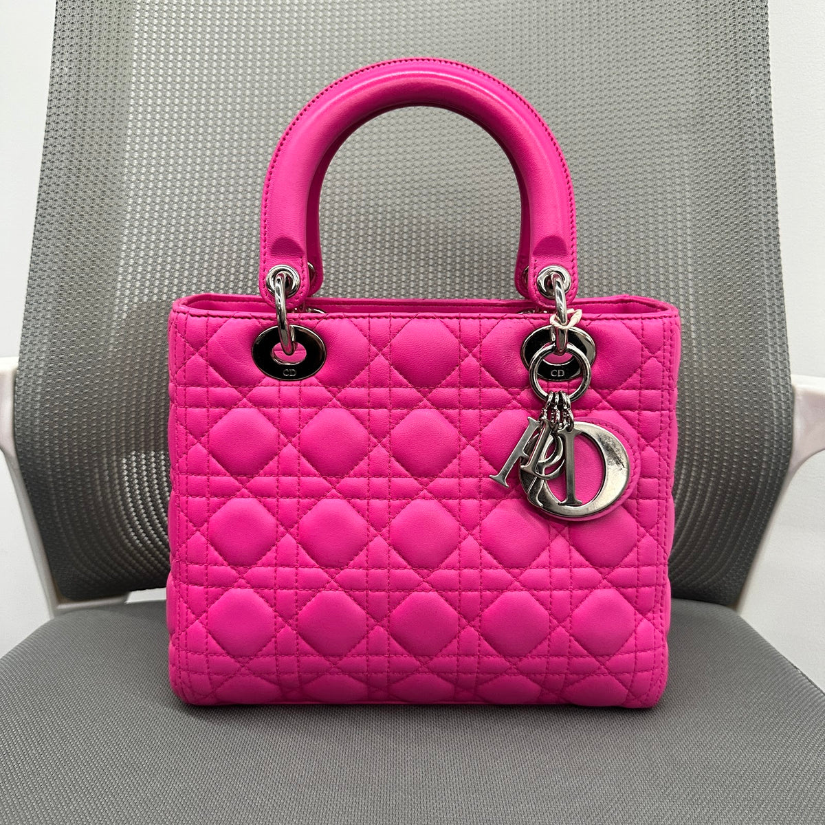 Dior Lady Dior 5-Grid Bag Pink (BL1410)
