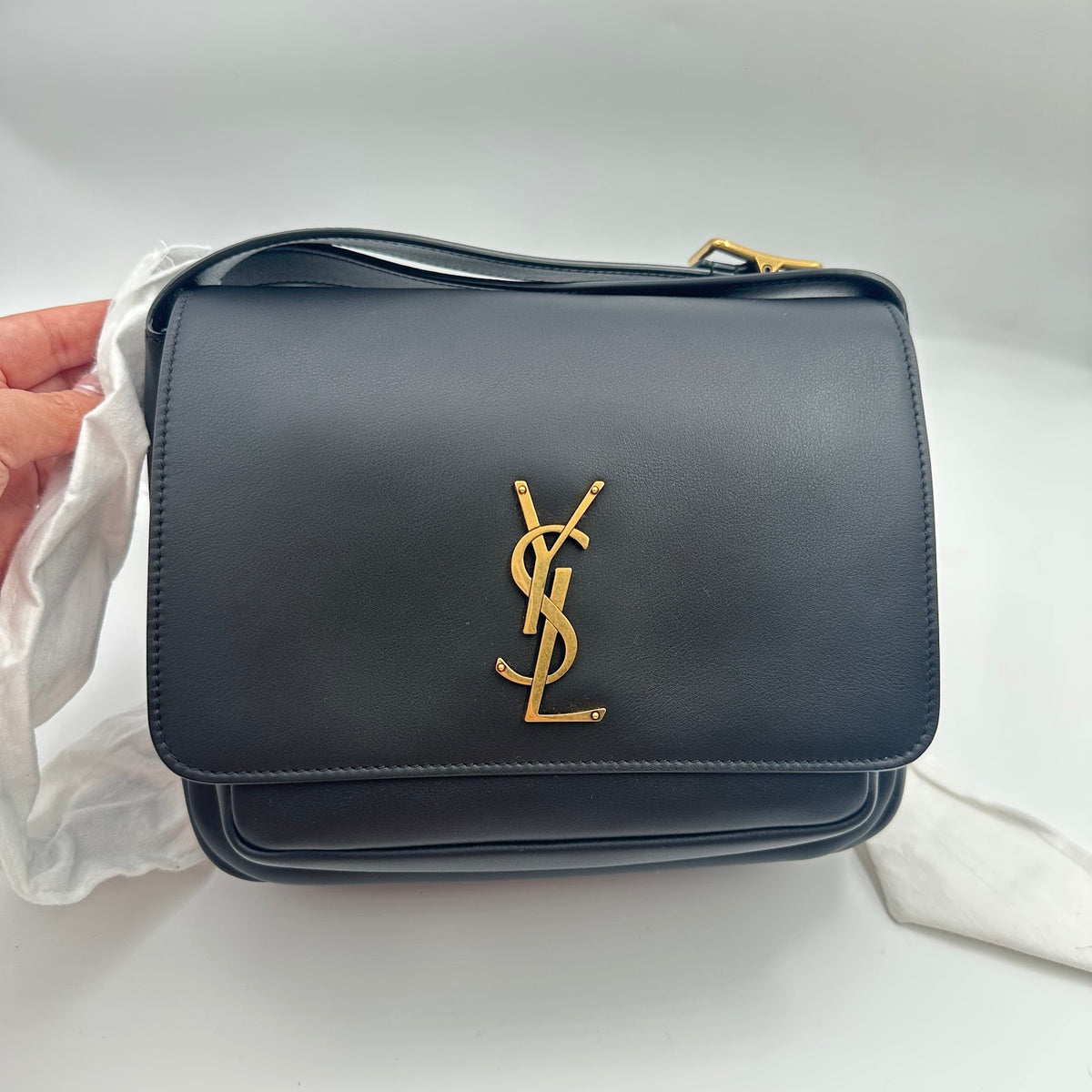 Saint Laurent Niki Medium Black with Gold Hardware (BL0638)