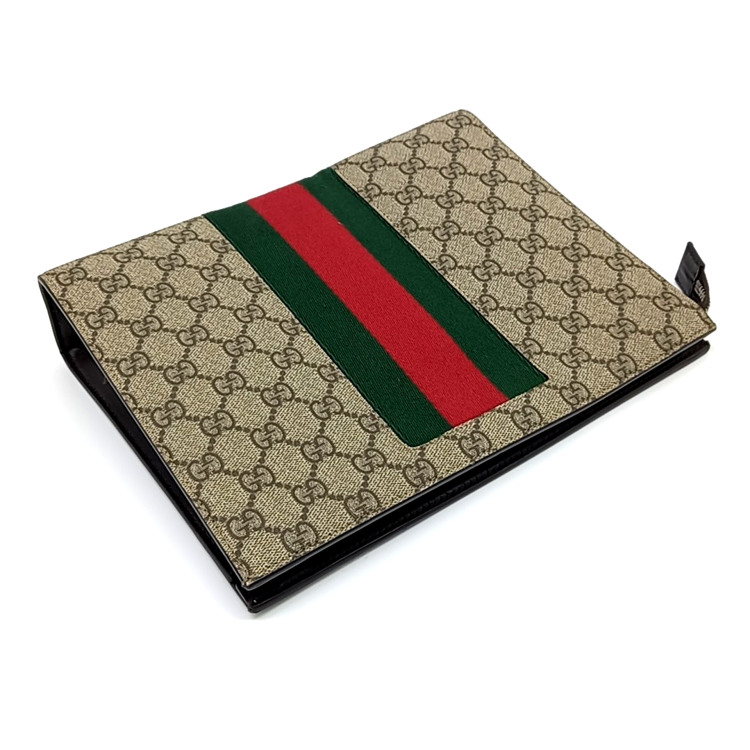 Gucci GG Supreme Web Pouch (475316) (10215972)