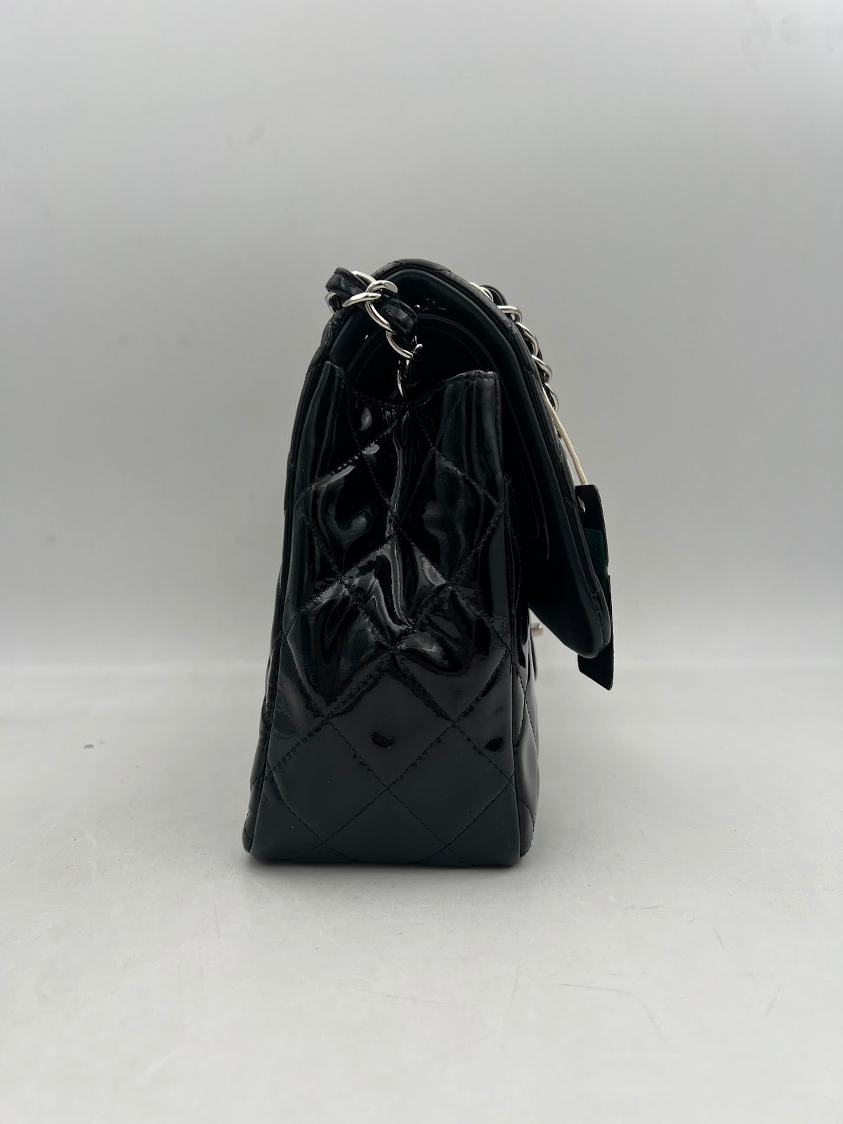 Chanel Classic Flap Bag, Black Patent