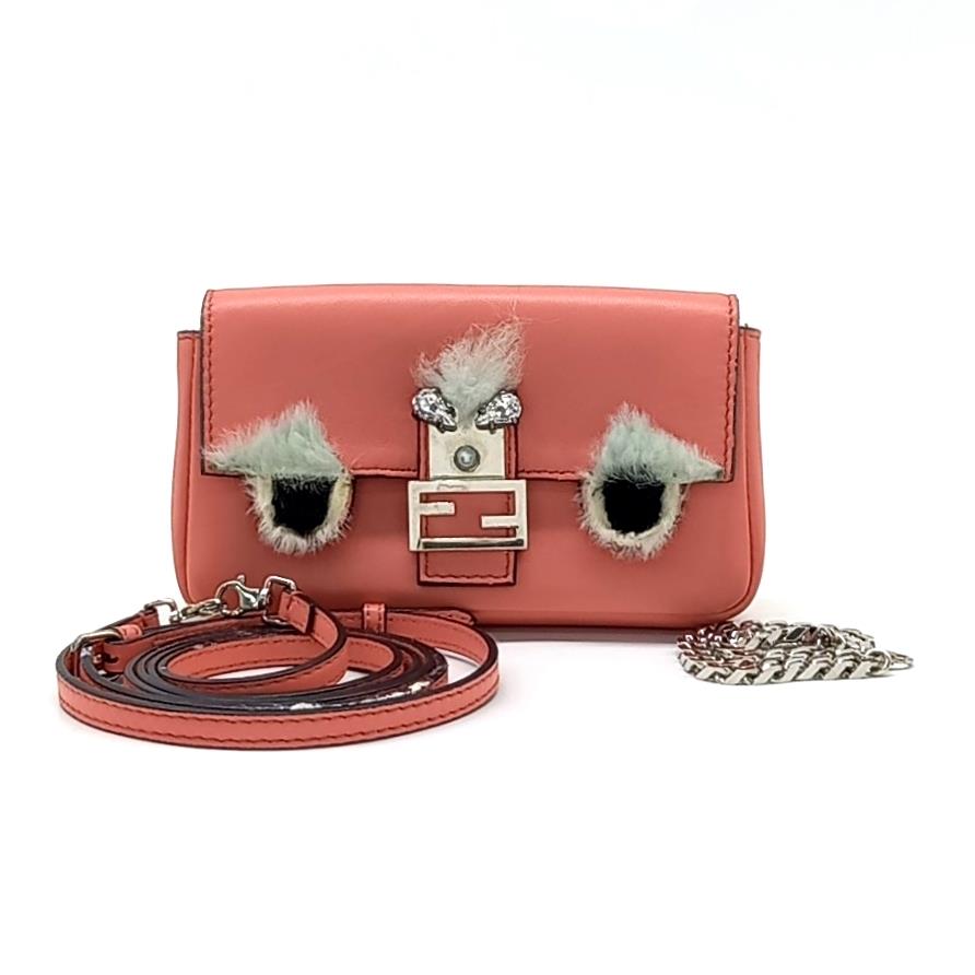 Fendi Monster Micro Baguette Bag (3851679)
