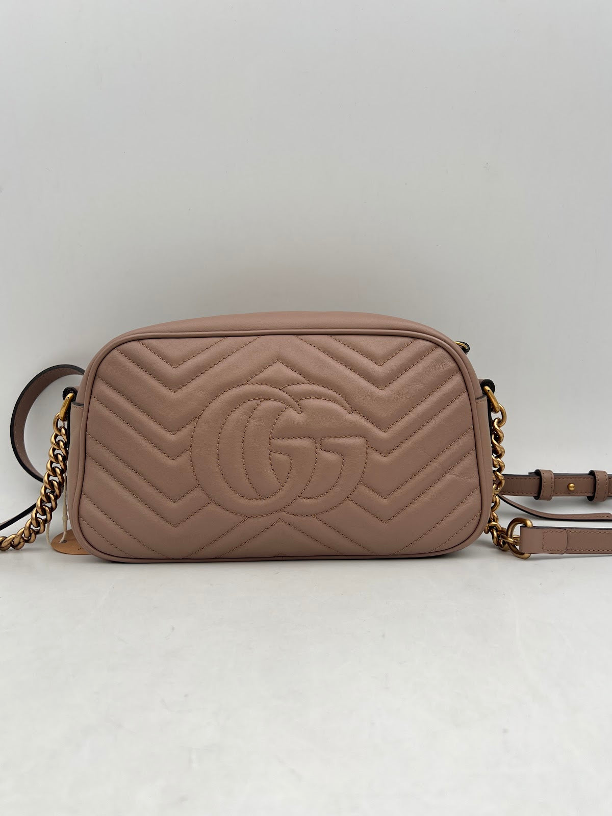 Gucci GG Marmont Small Camera Bag, Beige
