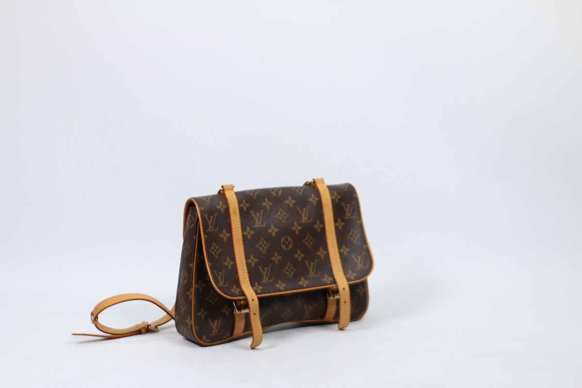 Louis Vuitton Brown PVC Monogram Canvas Marelle ONE Backpack M51158 (V1230729)