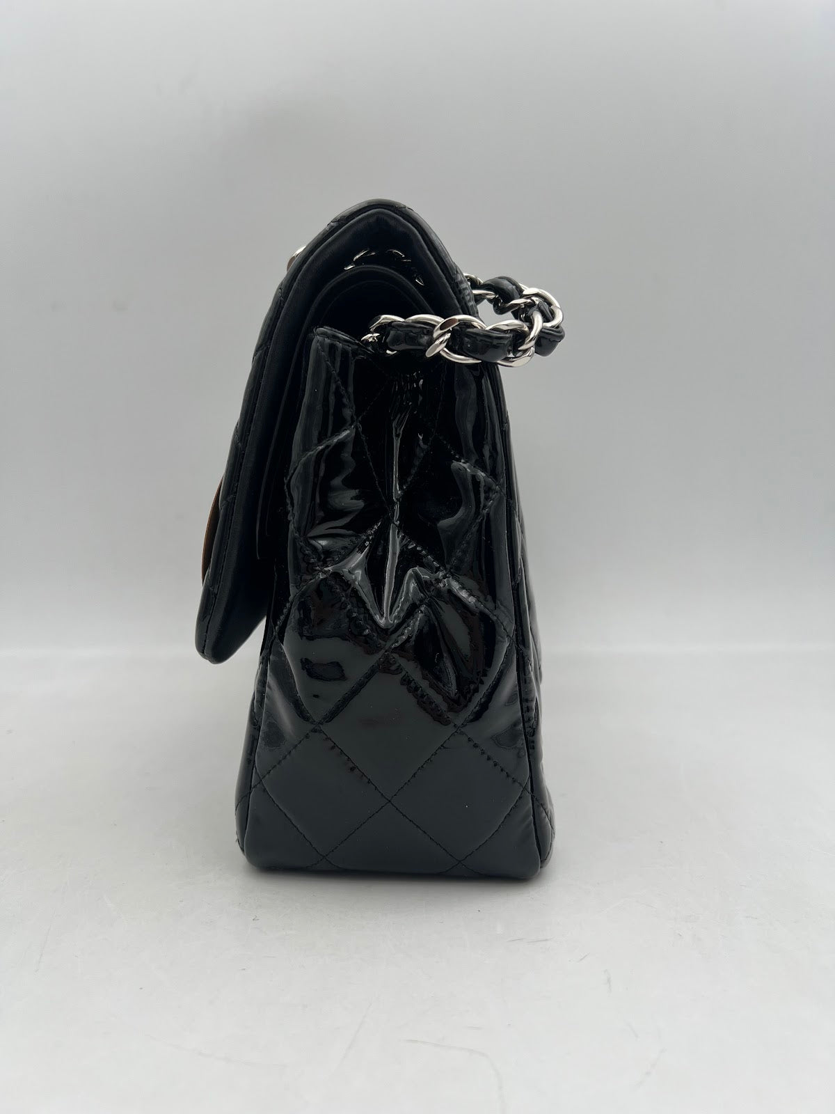 Chanel Classic Flap Bag, Black Patent
