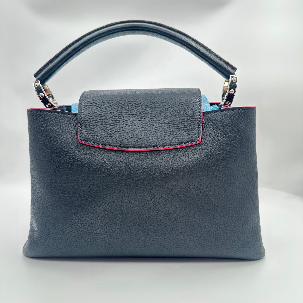 Louis Vuitton Capucines Black/Purple (LY1285)