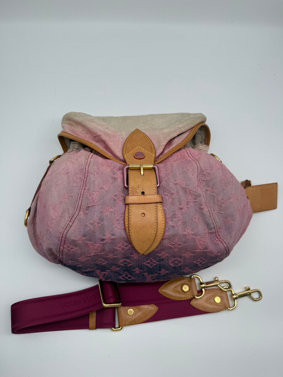Louis Vuitton Denim Pink Gradient Bag (BL1240)