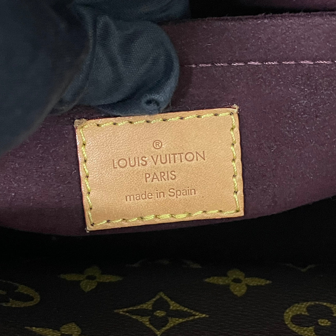 Louis Vuitton Brown PVC Monogram Canvas Montaigne MM Shoulder Bag M41056 (V1275916)