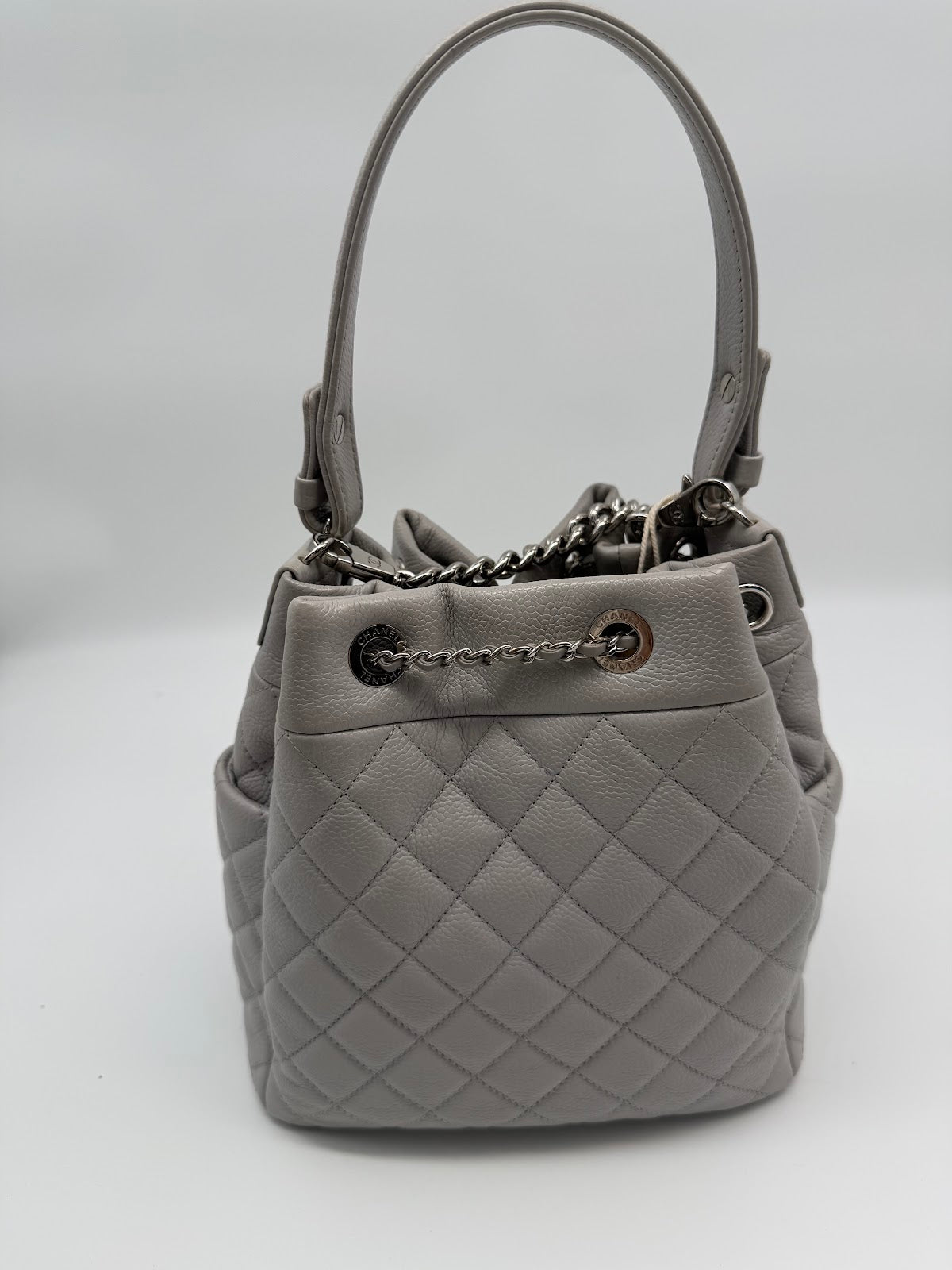 Chanel Bucket Bag Grey (LY1384)
