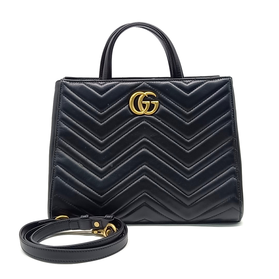 Gucci Marmont Matelasse Tote/Shoulder Bag (448054) (10566627)