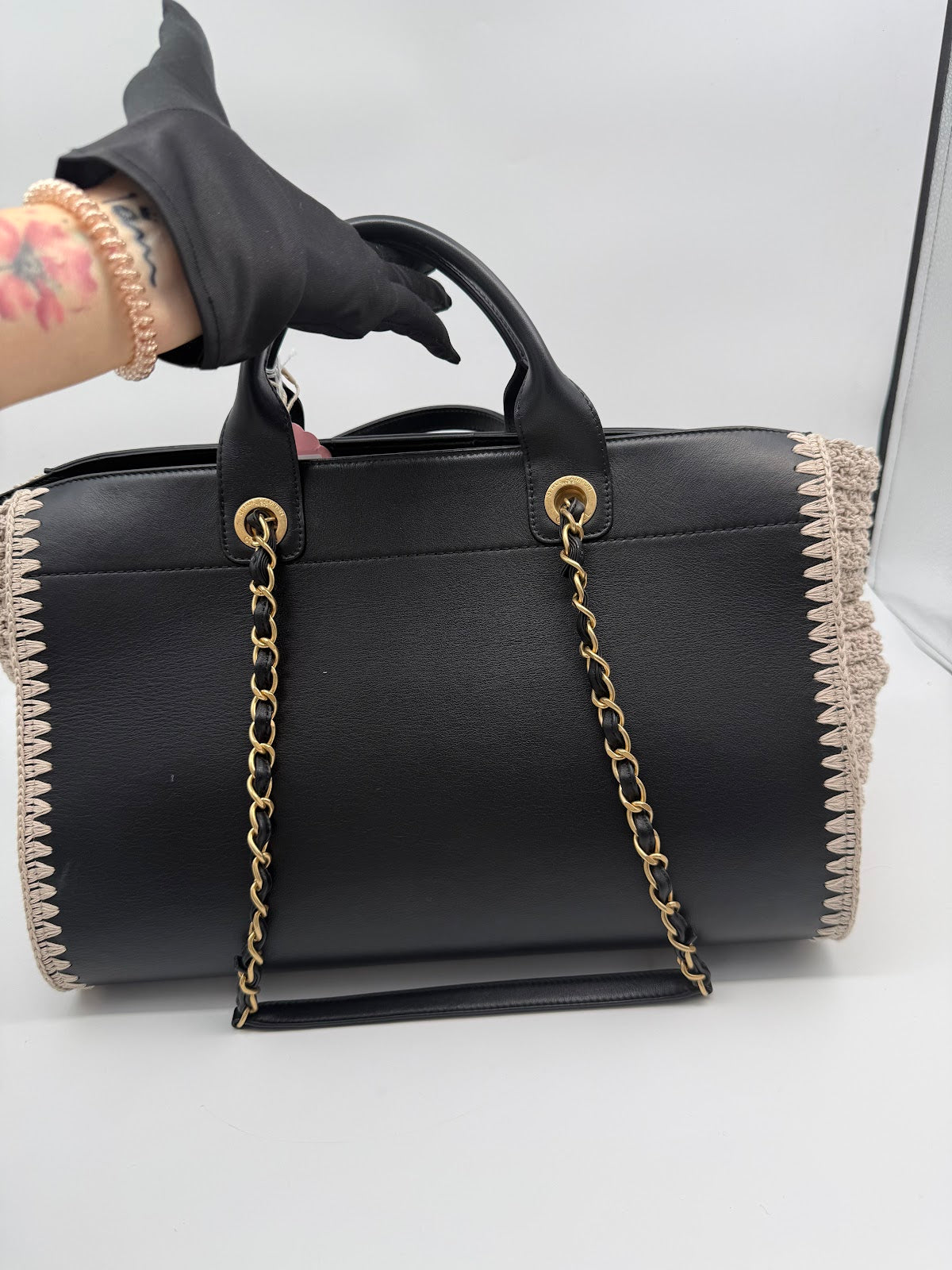 Chanel Woven Cotton Beach Bag (BL1065)