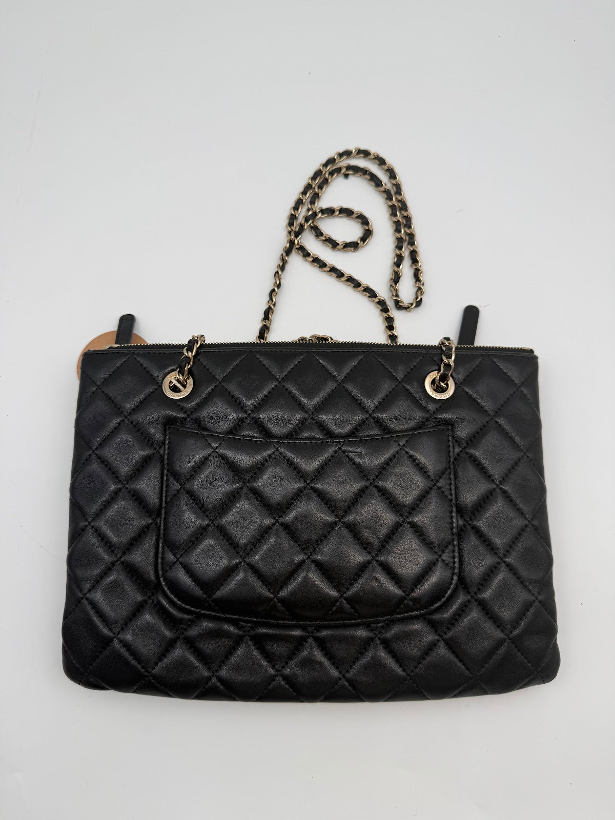 Chanel Envelope Twin Stars 2-in-1 Bag Black with Gold Hardware (TL0054)