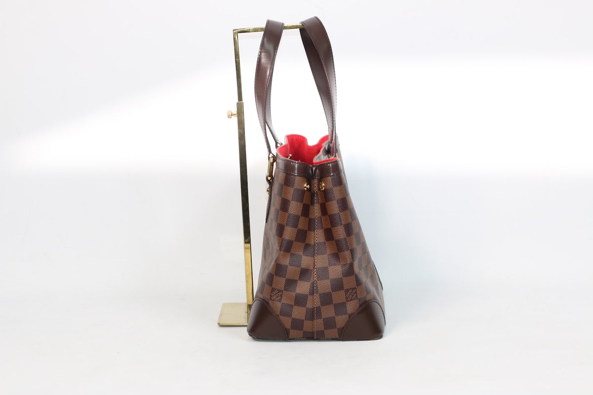 Louis Vuitton Brown PVC Damier Ebene Canvas Hampstead PM Tote Bag N51205