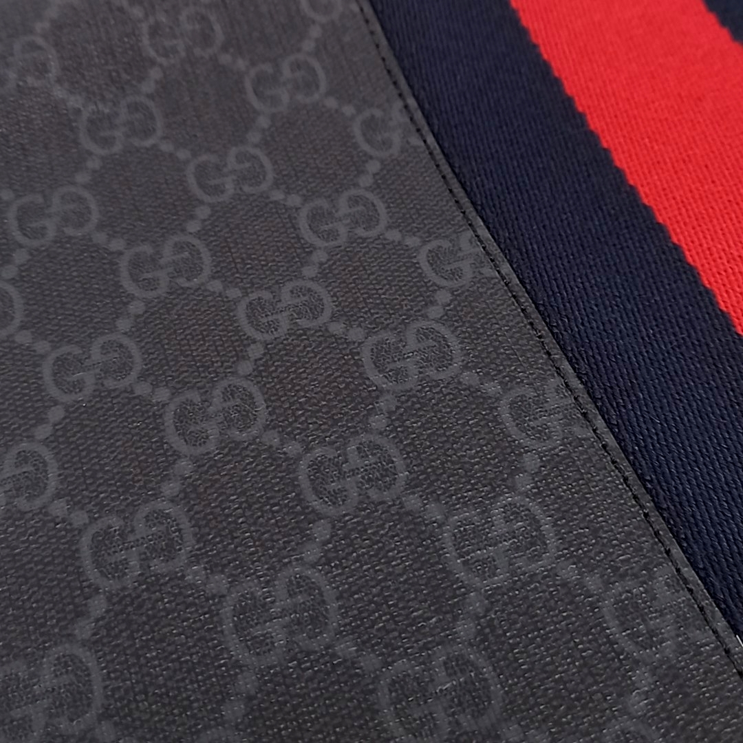 Gucci GG Supreme Web Pouch (475316) (10485156)