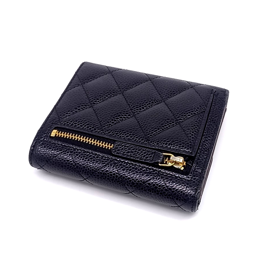 Chanel Caviar Bifold Wallet (10500762)