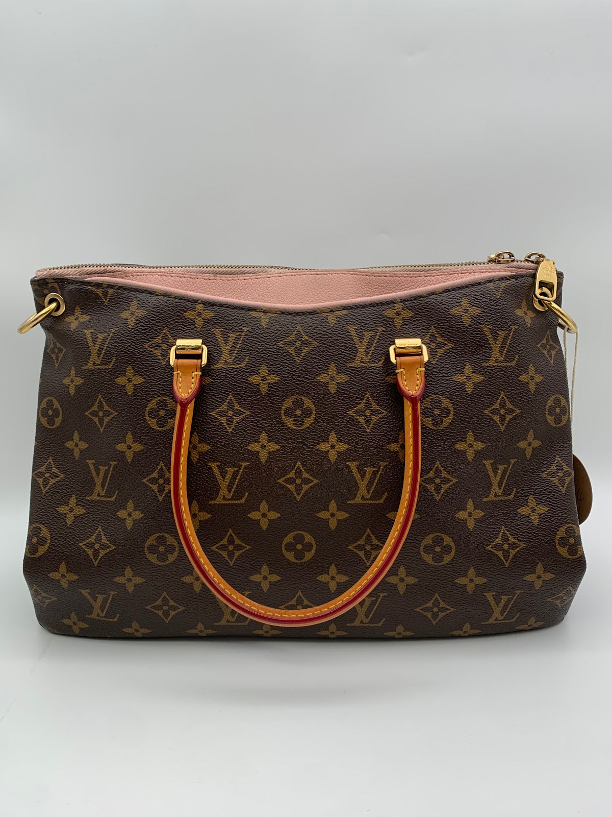 Louis Vuitton Pallas MM, Monogram and Pink (LY1694)